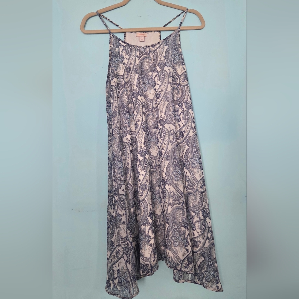Pixley Blue and White Floral Blouse